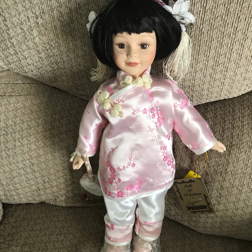 Seymour Mann Asian Porcelain Doll